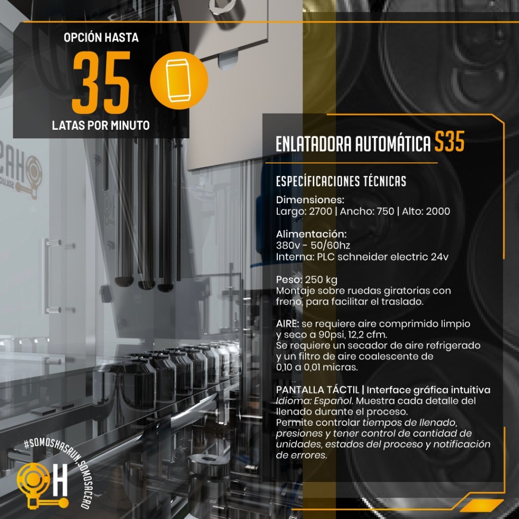 Enlatadora Automática
