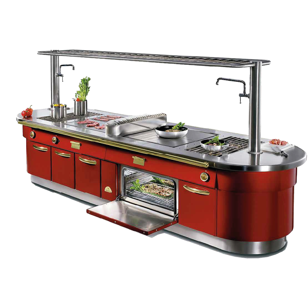 Isla de Cocción Profesional