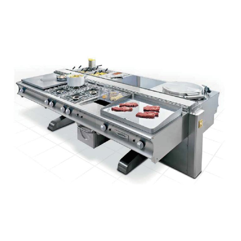 Isla de Cocción Profesional 3